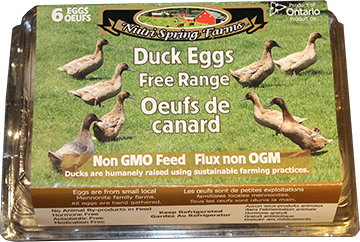 Morden's Organic Free Range eggs